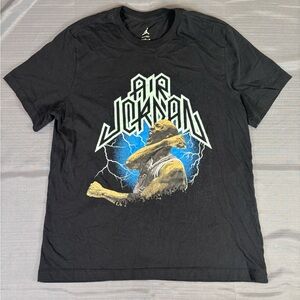 Air Jordan Dri-FIT Graphic T-Shirt Men’s XL Black Michael Jordan CRISP GRAPHCS